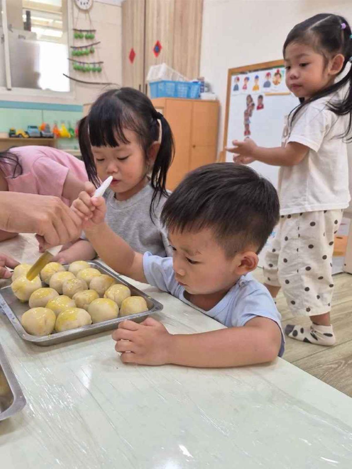 蛋黃酥diy (19)