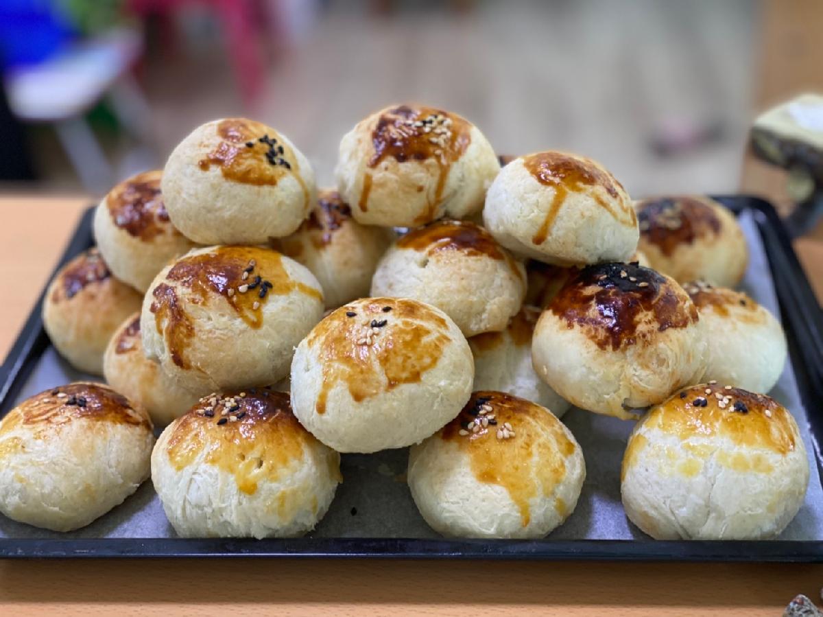 110-9-14-歡慶中秋節~蛋黃酥DIY花絮 110-9-14-歡慶中秋節~蛋黃酥DIY花絮